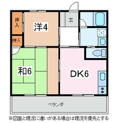 ハウスグラストン2の物件間取画像